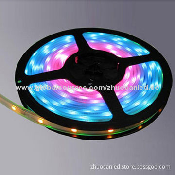 SMD5050 LED strip light, WS2811 programmable